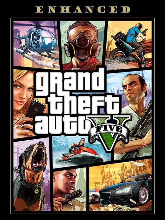 Cover Grand Theft Auto V Enhanced